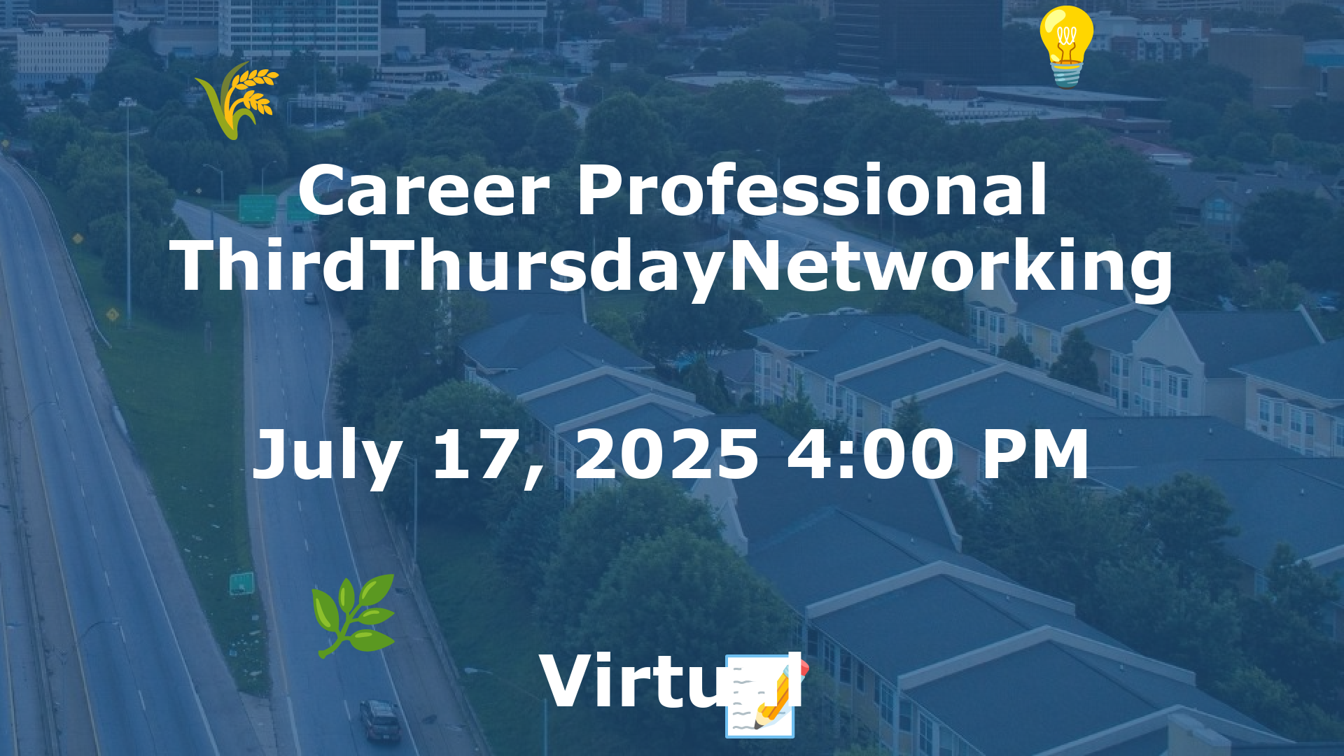 Career Professional ThirdThursdayNetworking  event image